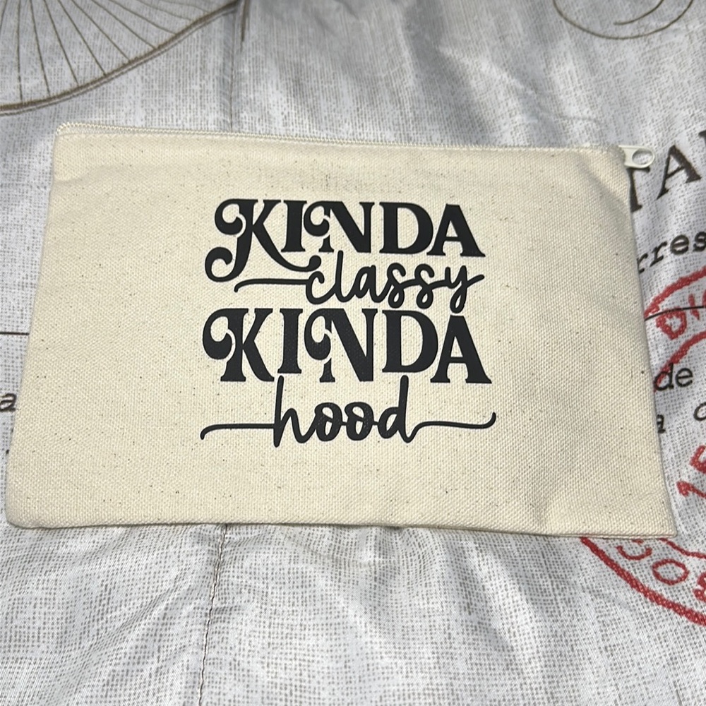 KINDA classy KINDA hood Canvas Bag